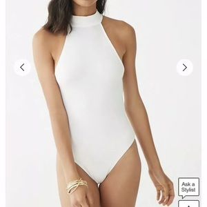 Forever 21 Mock Neck Bodysuit